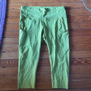 Lululemon women’s fast and free crop leggings